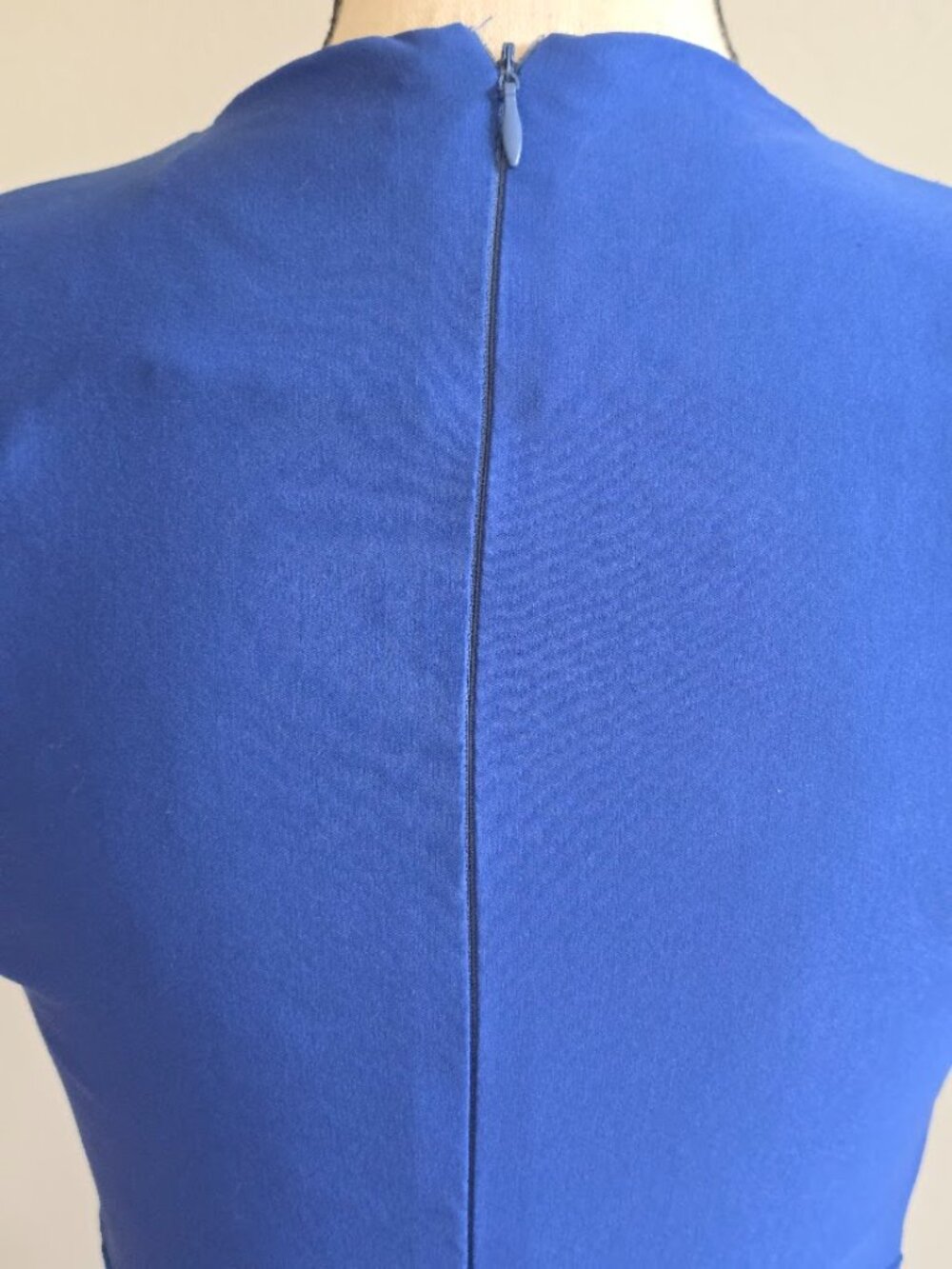 Vintage Grace Karin Royal Blue Bodycon Pencil Dress - Size Small - Picture 7 of 12